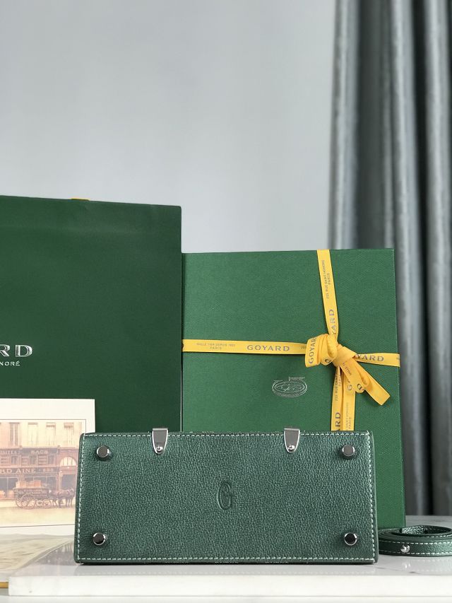 Goyard original canvas saigon structure mini bag GY0009 pearly green