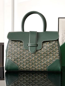 Goyard original canvas saigon tote bag GY0106 dark green