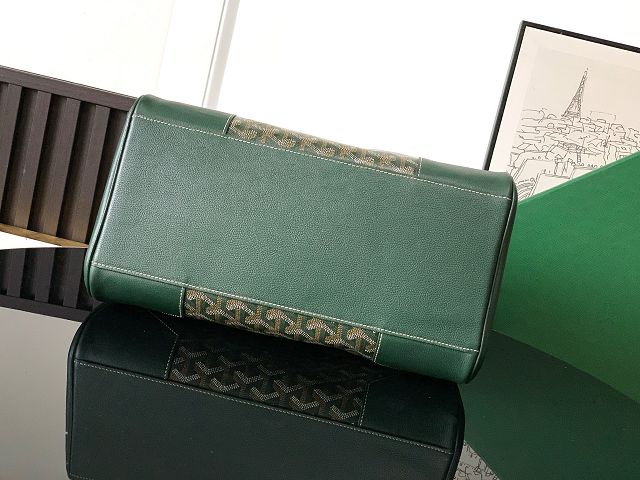 Goyard original canvas saigon tote bag GY0106 dark green