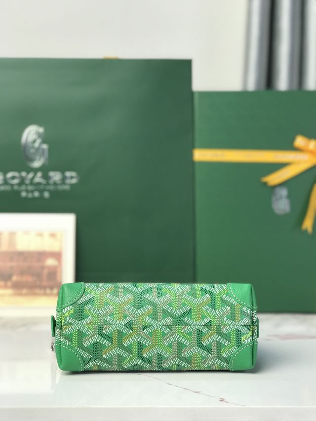 Goyard original canvas vendome cosmetic pouch GY0059 meadow green