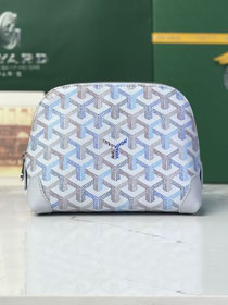 Goyard original canvas vendome cosmetic pouch GY0059 polar blue