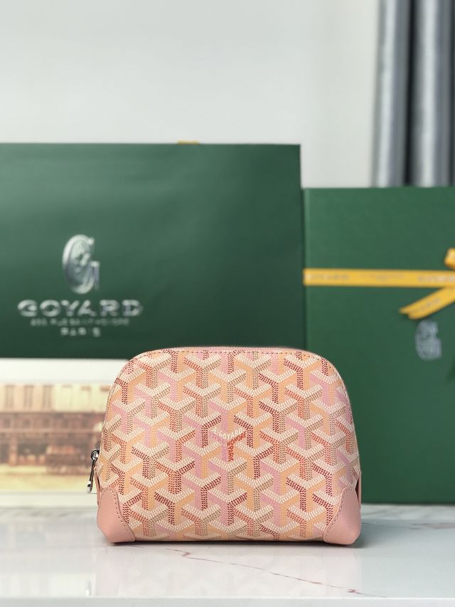 Goyard original canvas vendome cosmetic pouch GY0059 powder pink