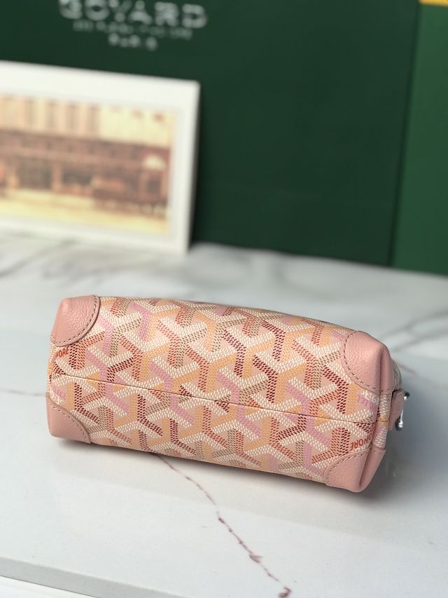 Goyard original canvas vendome cosmetic pouch GY0059 powder pink