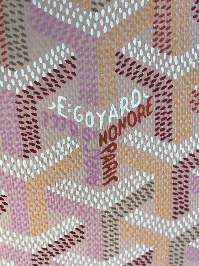 Goyard original canvas vendome cosmetic pouch GY0059 powder pink