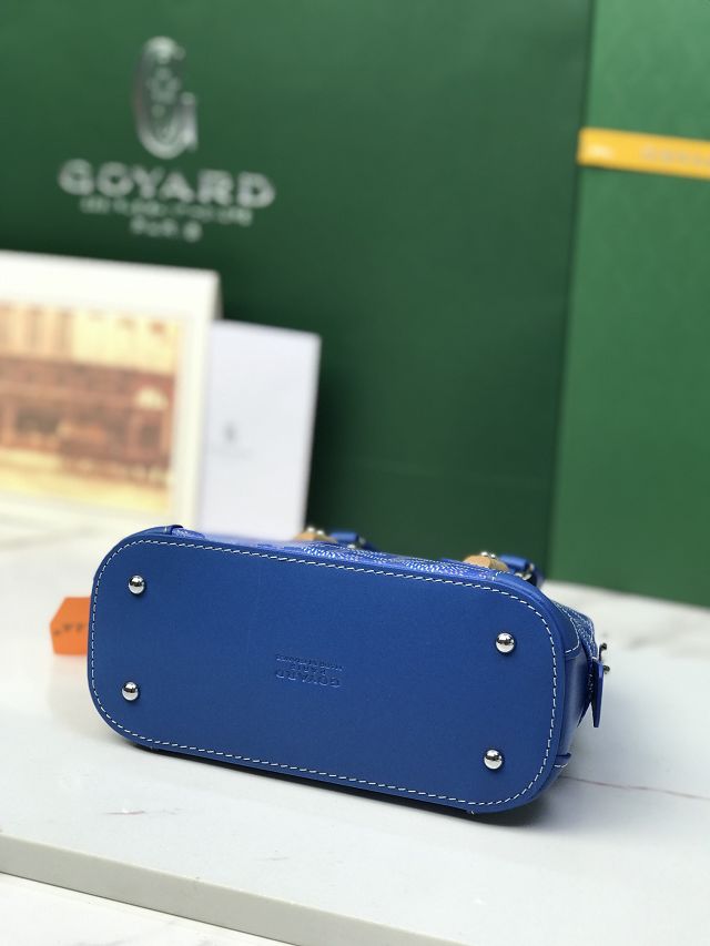 Goyard original canvas vendome nano bag GY0141 blue