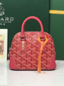 Goyard original canvas vendome nano bag GY0141 fuchsia