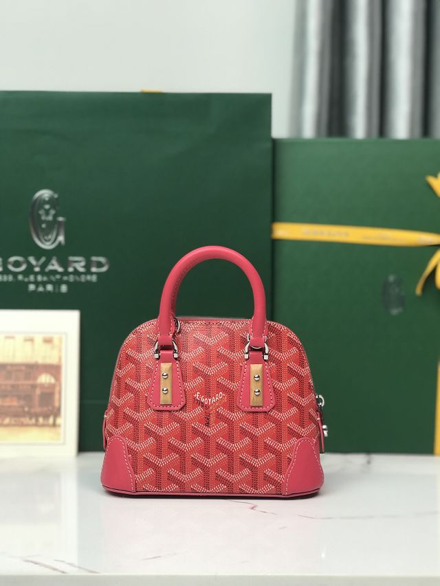Goyard original canvas vendome nano bag GY0141 fuchsia