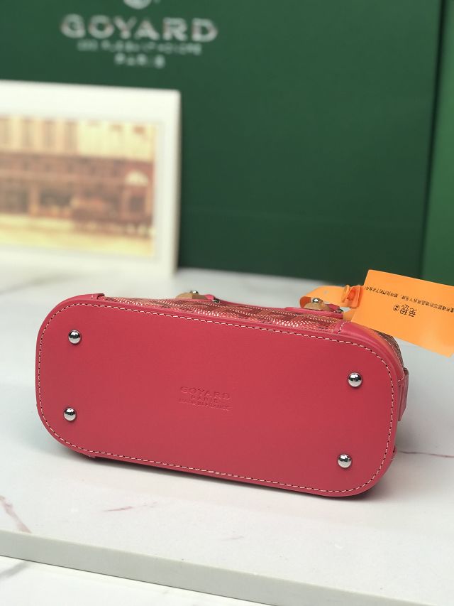 Goyard original canvas vendome nano bag GY0141 fuchsia