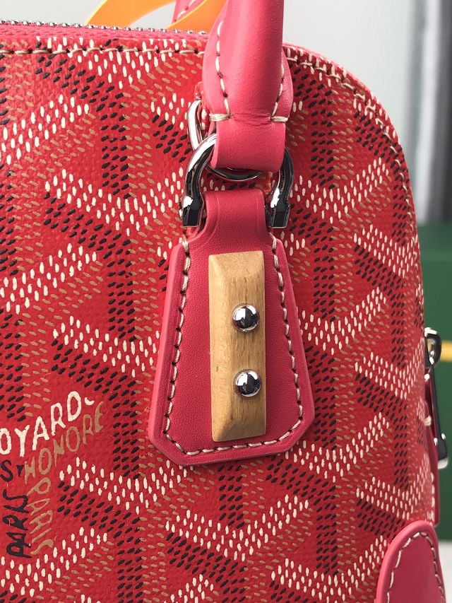 Goyard original canvas vendome nano bag GY0141 fuchsia