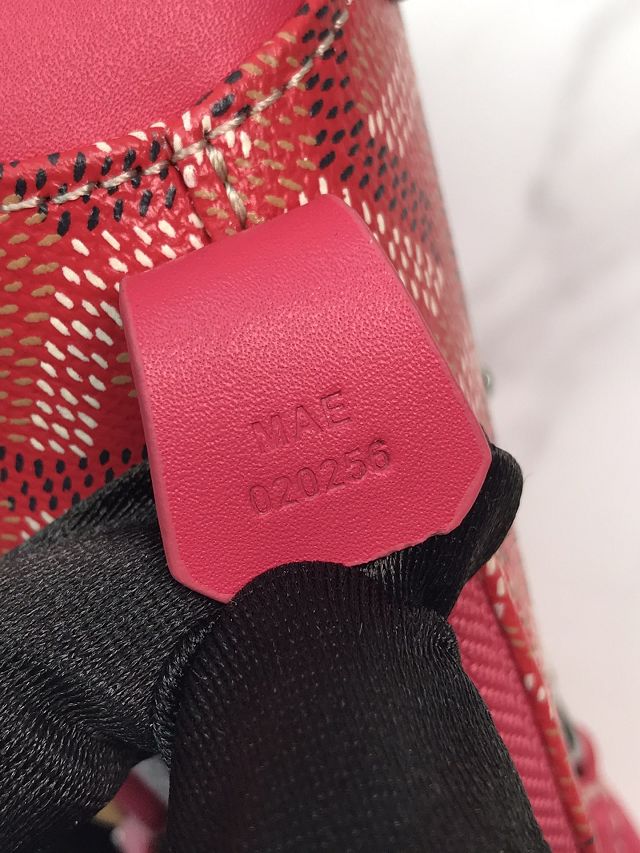Goyard original canvas vendome nano bag GY0141 fuchsia