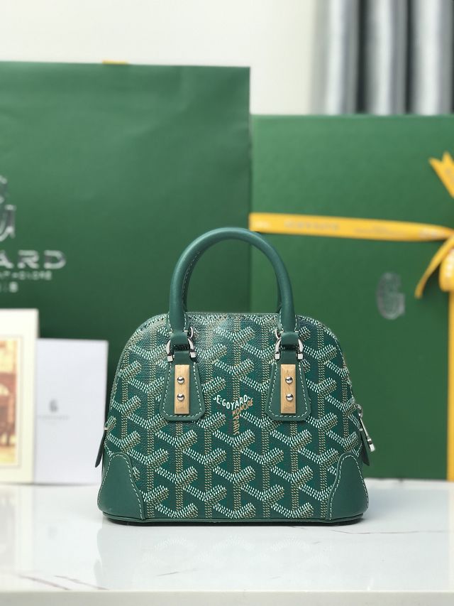 Goyard original canvas vendome nano bag GY0141 green