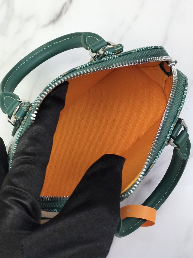Goyard original canvas vendome nano bag GY0141 green