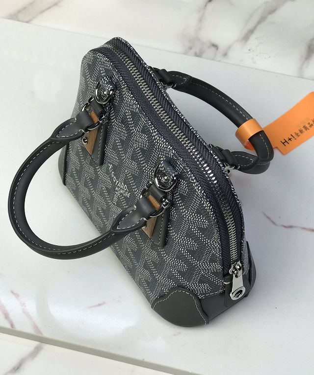 Goyard original canvas vendome nano bag GY0141 grey