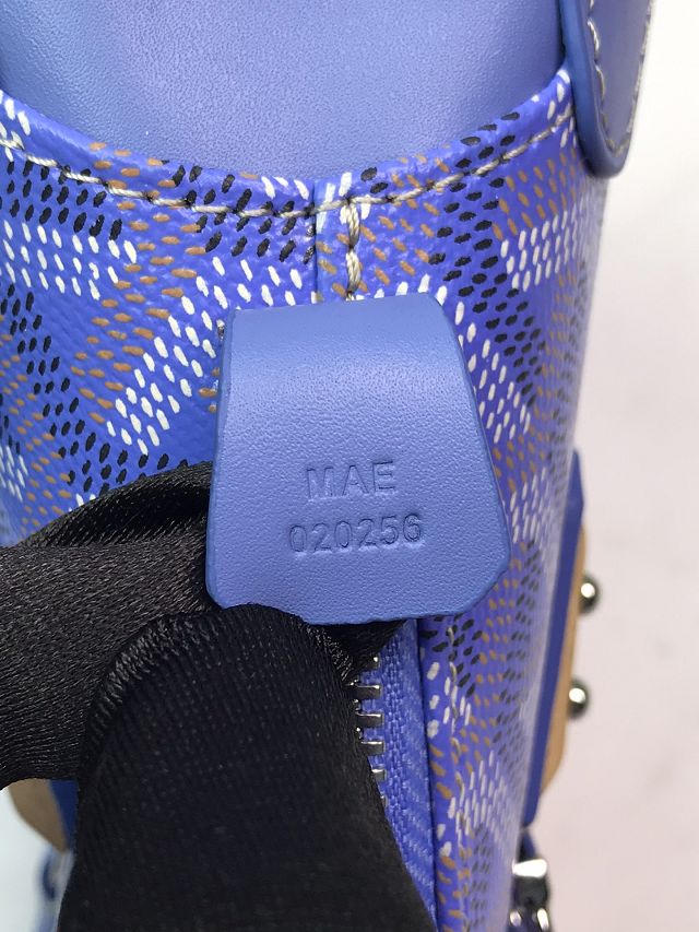 Goyard original canvas vendome nano bag GY0141 iris