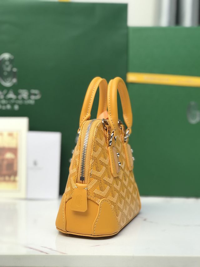 Goyard original canvas vendome nano bag GY0141 yellow