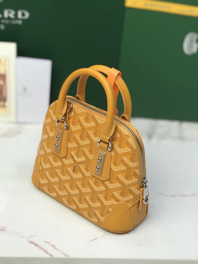 Goyard original canvas vendome nano bag GY0141 yellow
