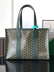 Goyard original canvas villette shopping tote bag PM GY0113 dark green