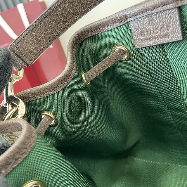 GG original canvas ophidia bucket bag 841313 brown