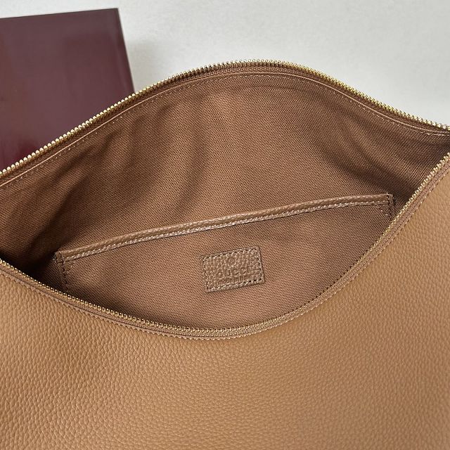 GG original calfskin half horsebit large bag 862530 brown