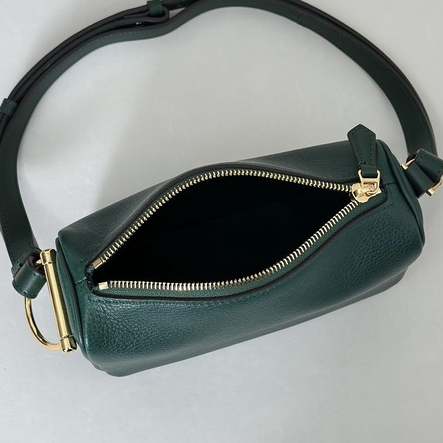 GG original calfskin half horsebit mini bag 860784 green