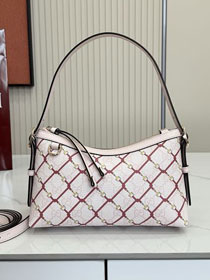 GG original fabric emblem small shoulder bag 847450 light pink