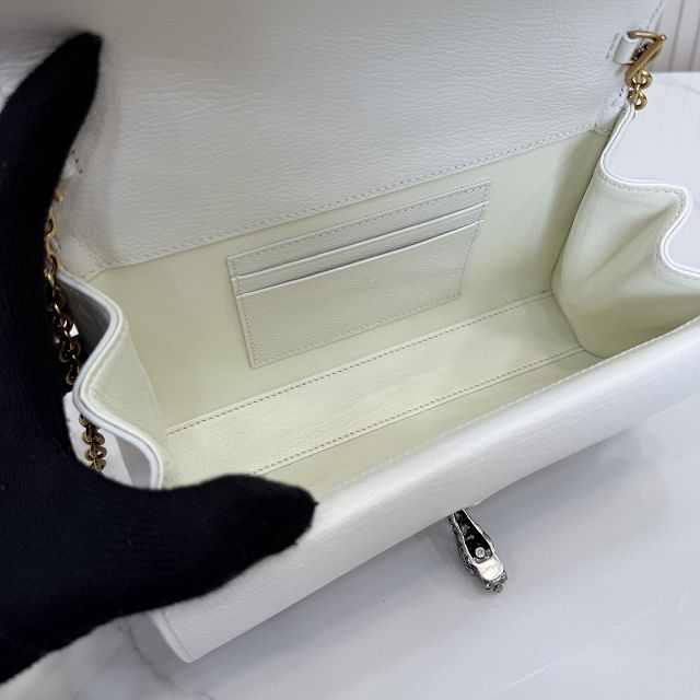 GG original calfskin dionysus small shoulder bag 876531 white