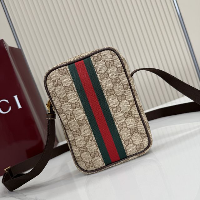 GG original canvas mini bag A002SJ sand