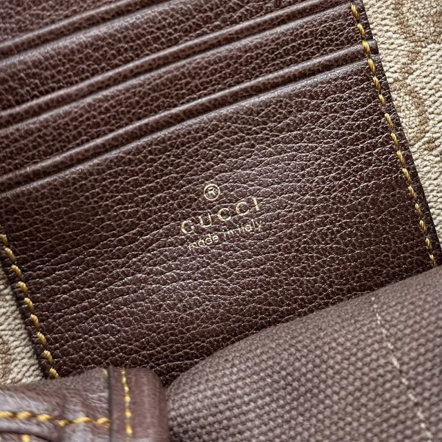 GG original canvas mini bag A002SJ sand
