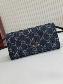 GG original denim small pouch A002KG blue