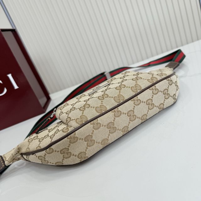 GG original canvas flatpack small belt bag A00230 sand