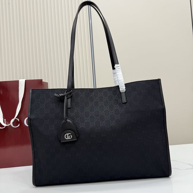 GG original canvas londra large tote bag 875056 black