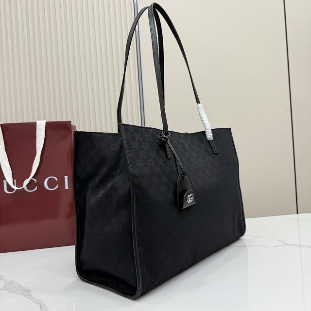 GG original canvas londra large tote bag 875056 black