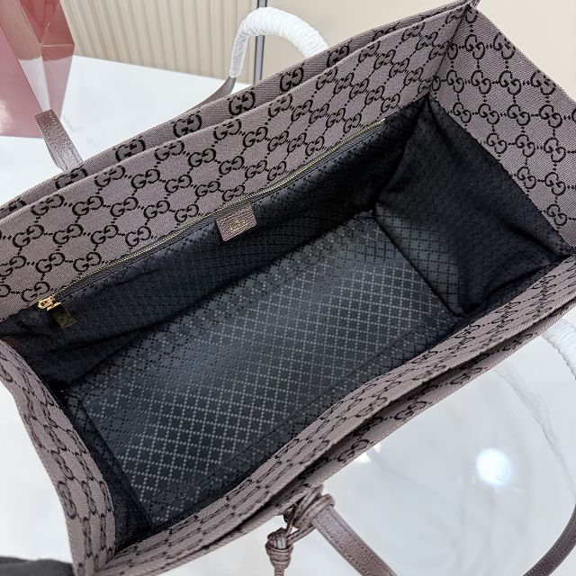 GG original canvas londra large tote bag 875056 dark brown