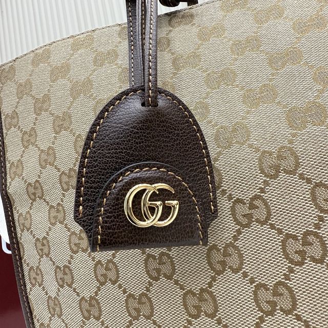 GG original canvas londra large tote bag 875056 sand