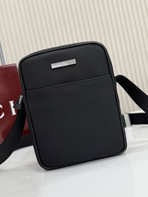 GG original canvas tag small crossbody bag A0022Z black