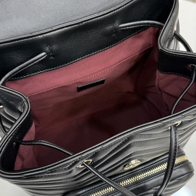 GG original lambskin marmont medium backpack 861878 black