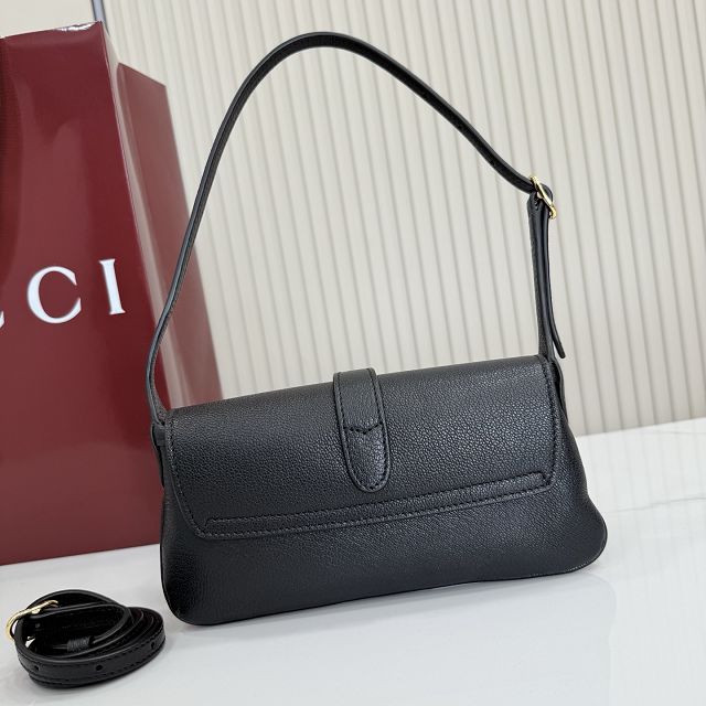 GG original calfskin jackie small shoulder bag 867156 black