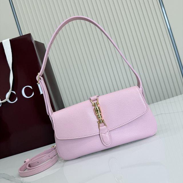 GG original calfskin jackie small shoulder bag 867156 pink