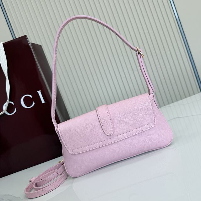 GG original calfskin jackie small shoulder bag 867156 pink