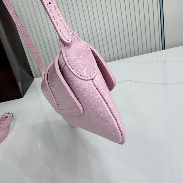 GG original calfskin jackie small shoulder bag 867156 pink