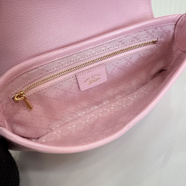 GG original calfskin jackie small shoulder bag 867156 pink