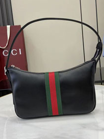 GG original calfskin lunetta small crossbody bag 863406 black