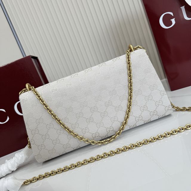 GG original canvas dionysus medium shoulder bag 874735 white