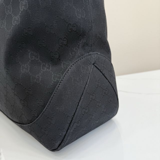GG original canvas jackie large tote bag 867014 black