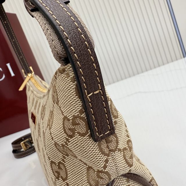 GG original canvas lunetta small shoulder bag 874743 sand