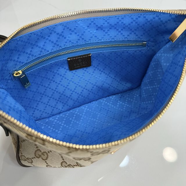 GG original canvas lunetta small shoulder bag 874743 sand