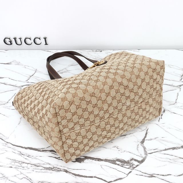 GG original canvas marmont large tote bag 855392 sand