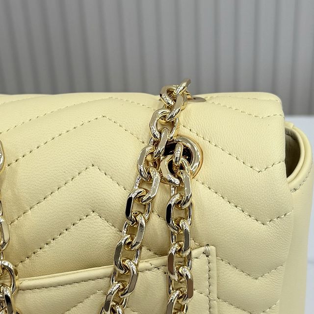 GG original lambskin marmont medium shoulder bag 837267 light yellow