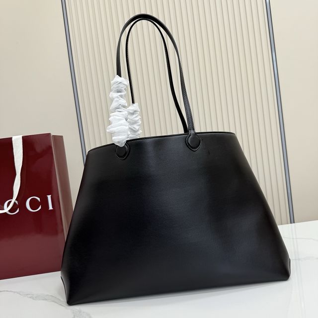 GG original calfskin NY large tote bag A00B4R black