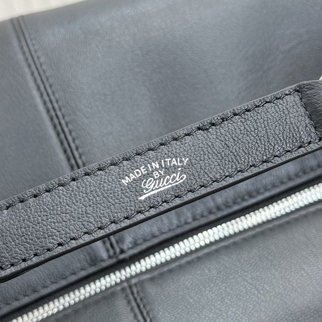 GG original calfskin brera large crossbody bag 864485 black